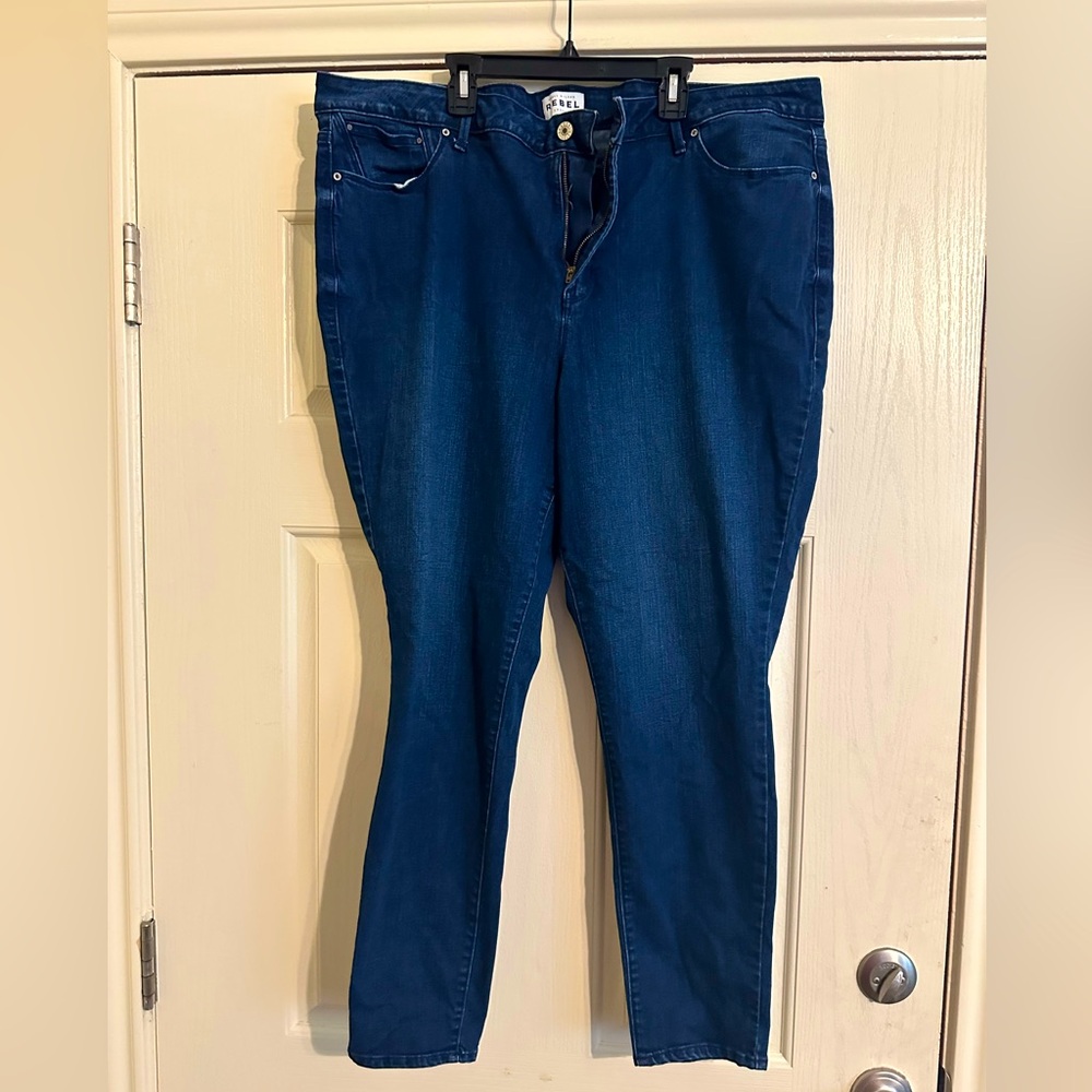 Rebel Dark Denim Skinny Jean
